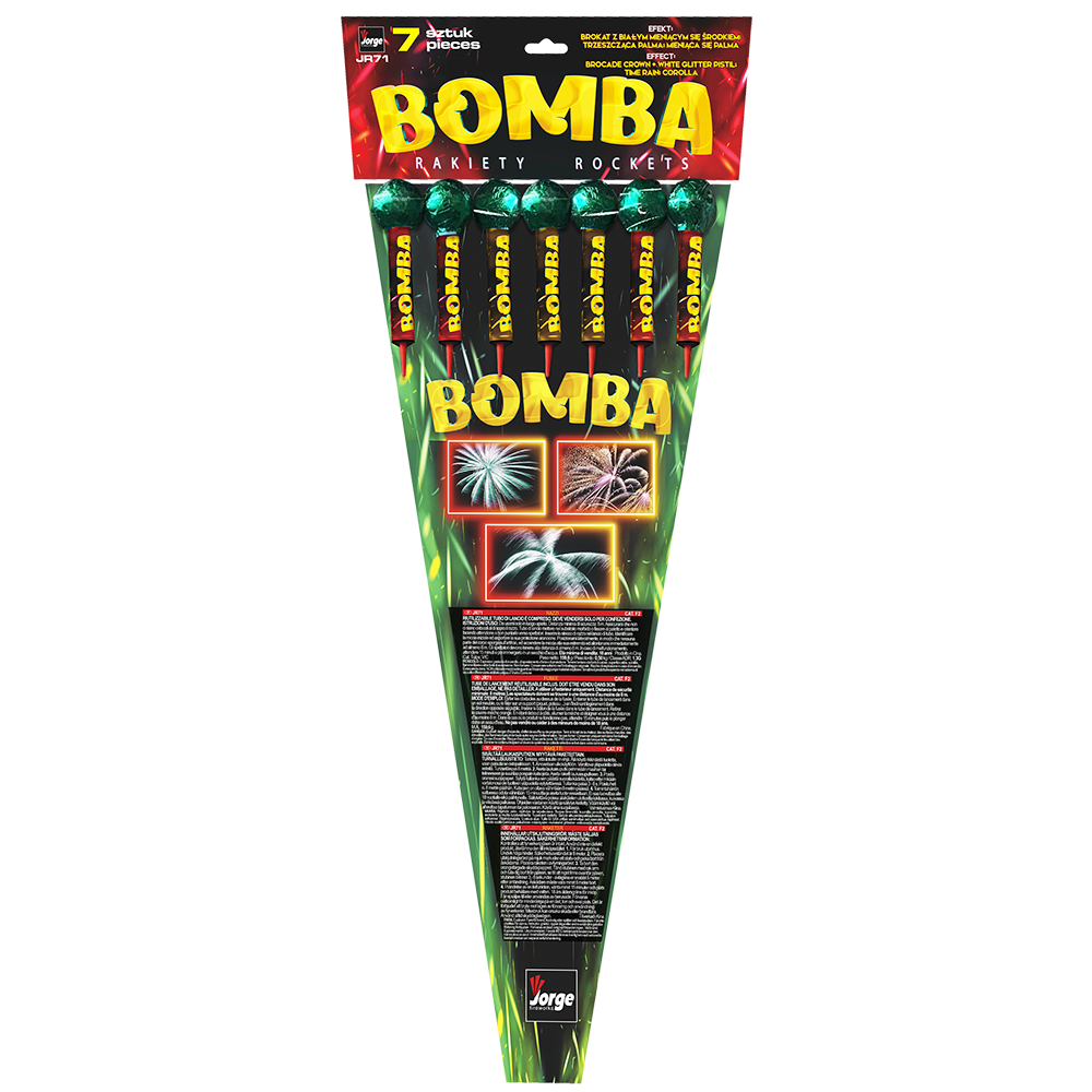 Bomba JR71 - 7er Raketensortiment