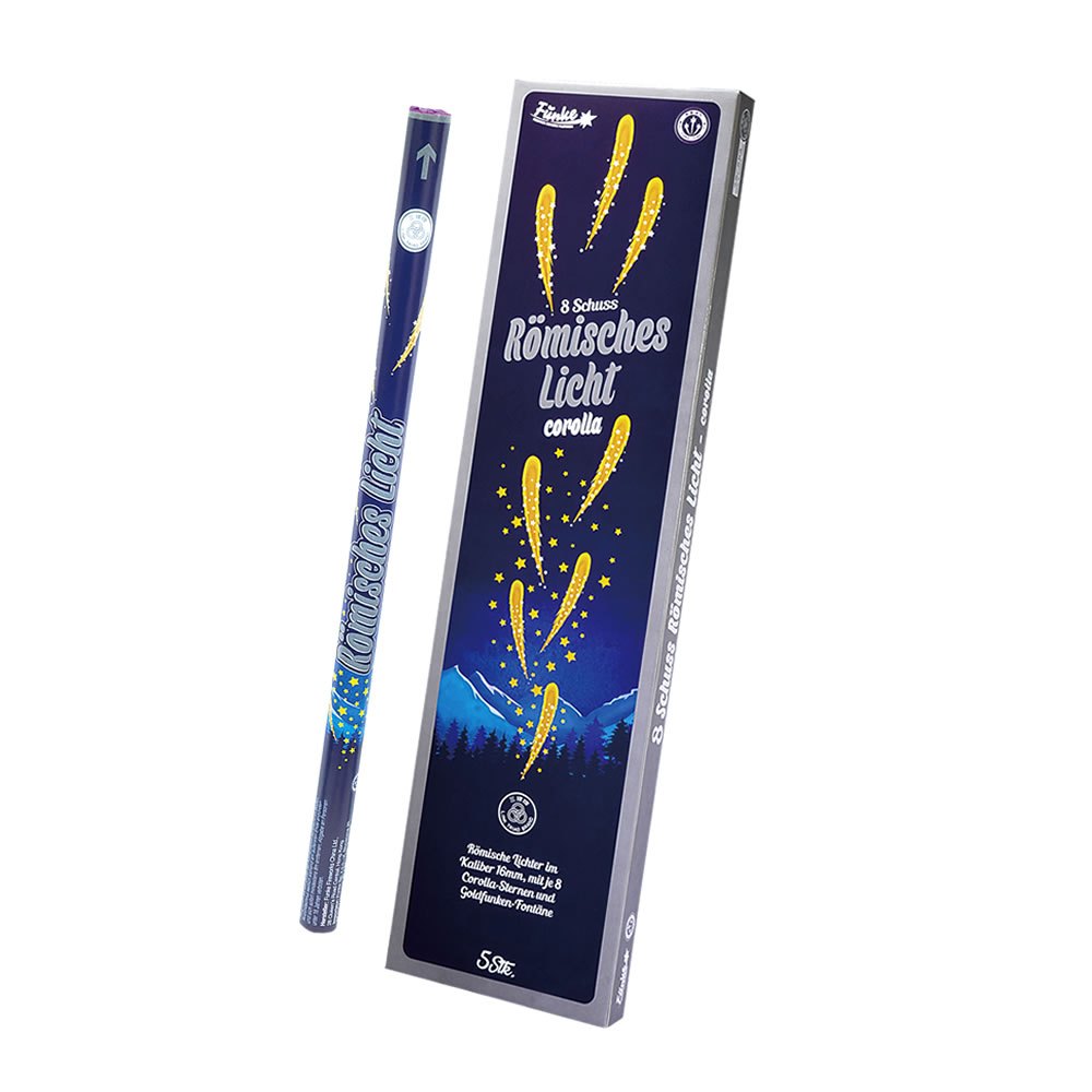 8 Schuss Römisches Licht Kal. C Corolla 8 Schuss Römisches Licht Kal. C Corolla