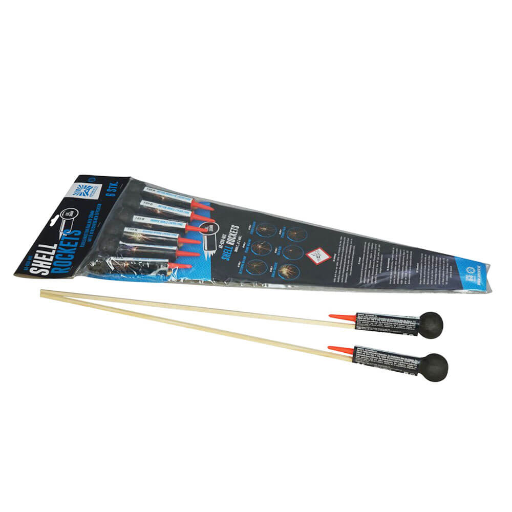 Raketensortimen Shellrockets Cal. 38mm